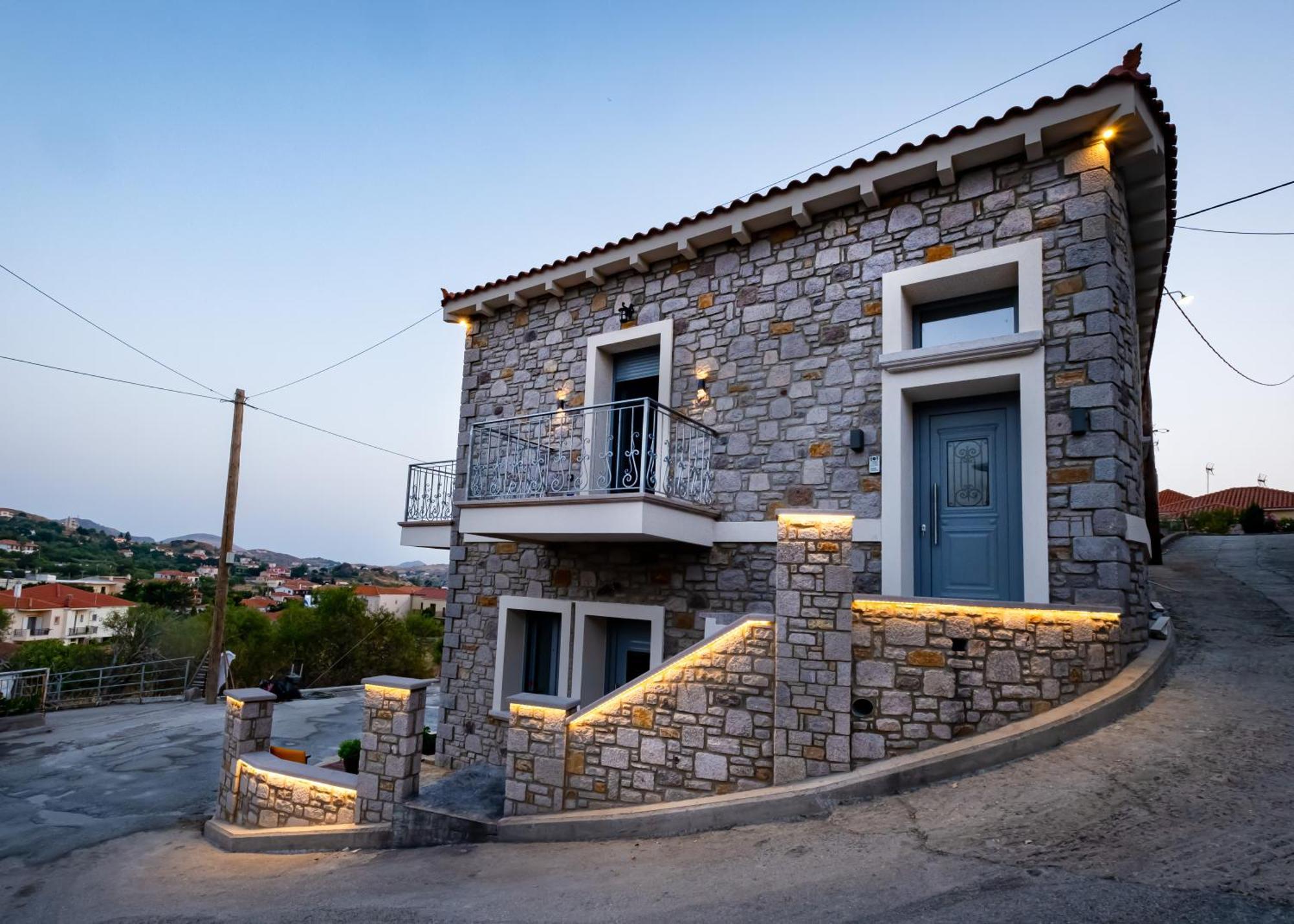 Zeus & Emmanuil Luxury Houses Myrina Bagian luar foto