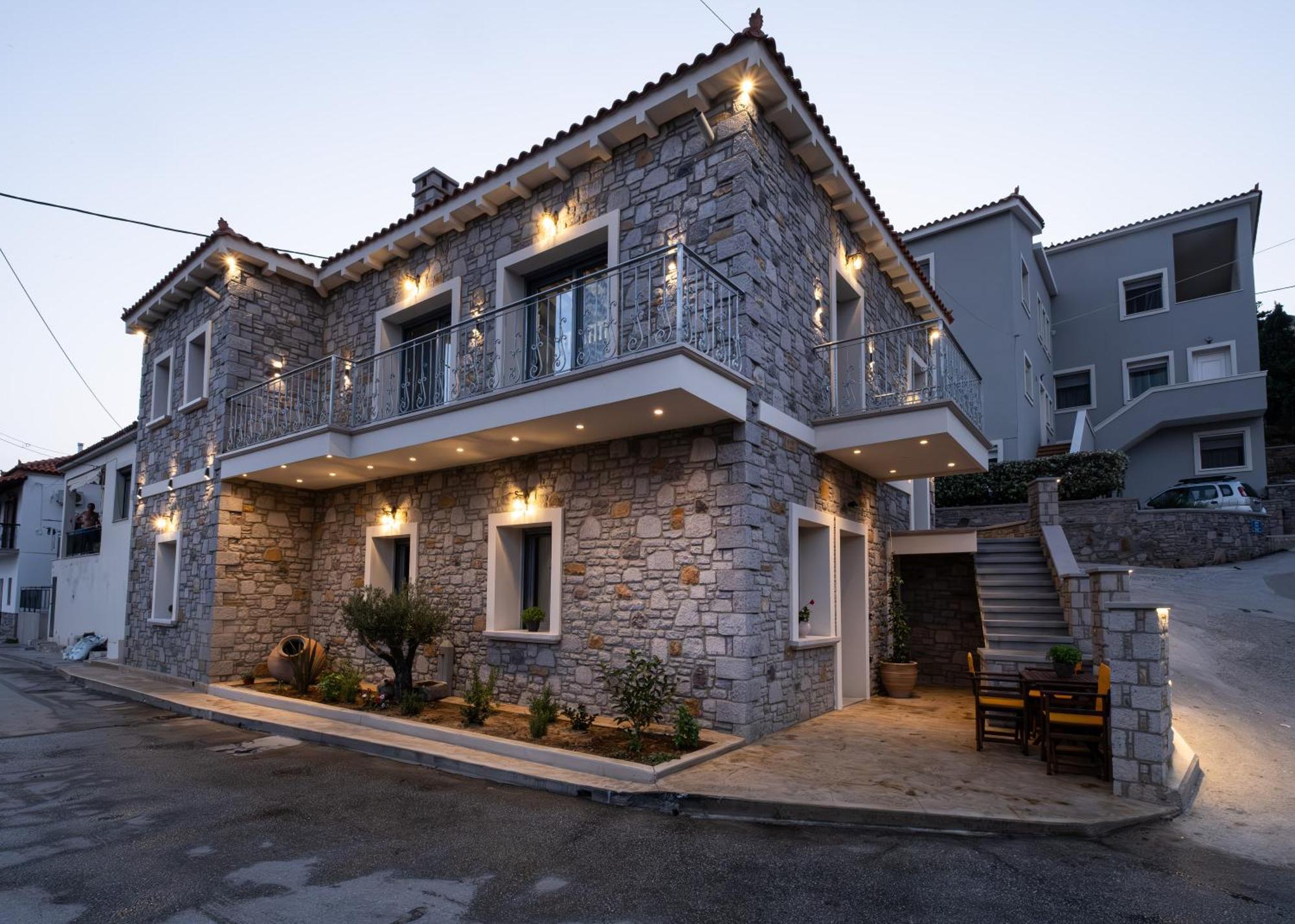 Zeus & Emmanuil Luxury Houses Myrina Bagian luar foto